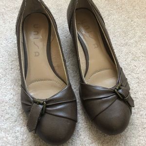 Unisa Brown Wedges